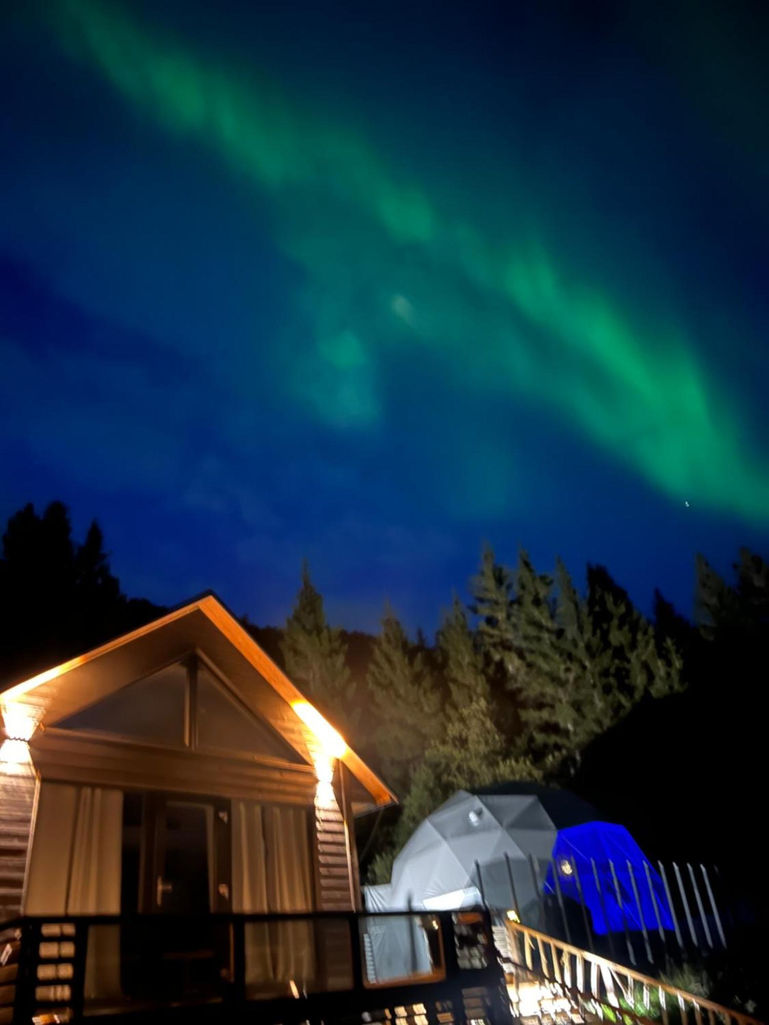 ホテル Evenes Artic Glamping Evenesmarkja エクステリア 写真