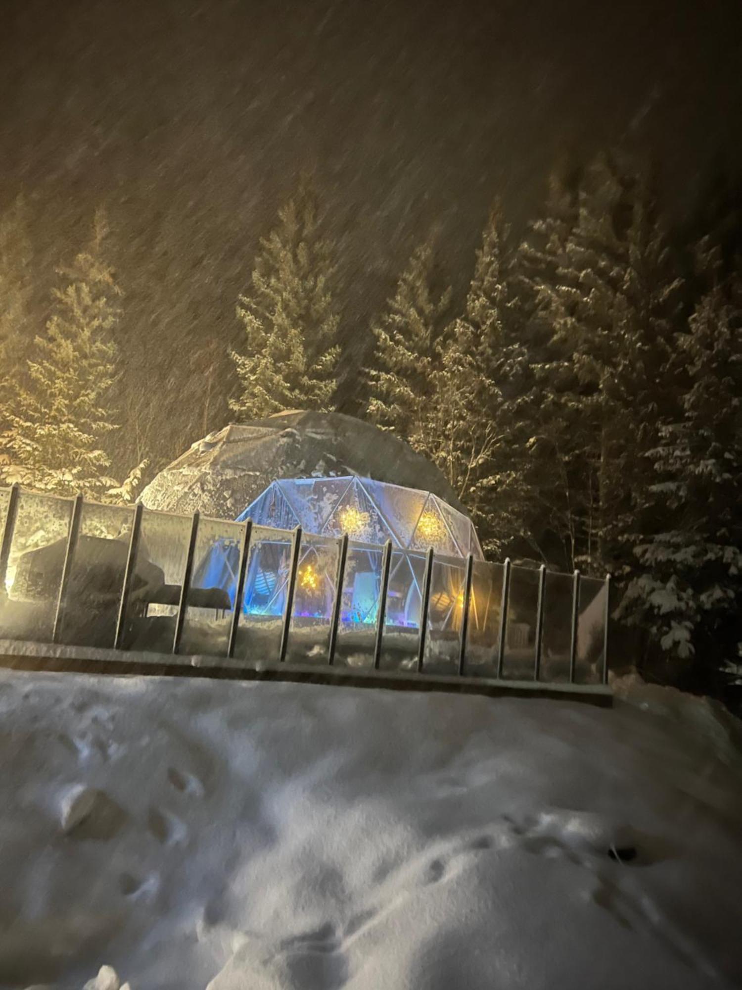 ホテル Evenes Artic Glamping Evenesmarkja エクステリア 写真